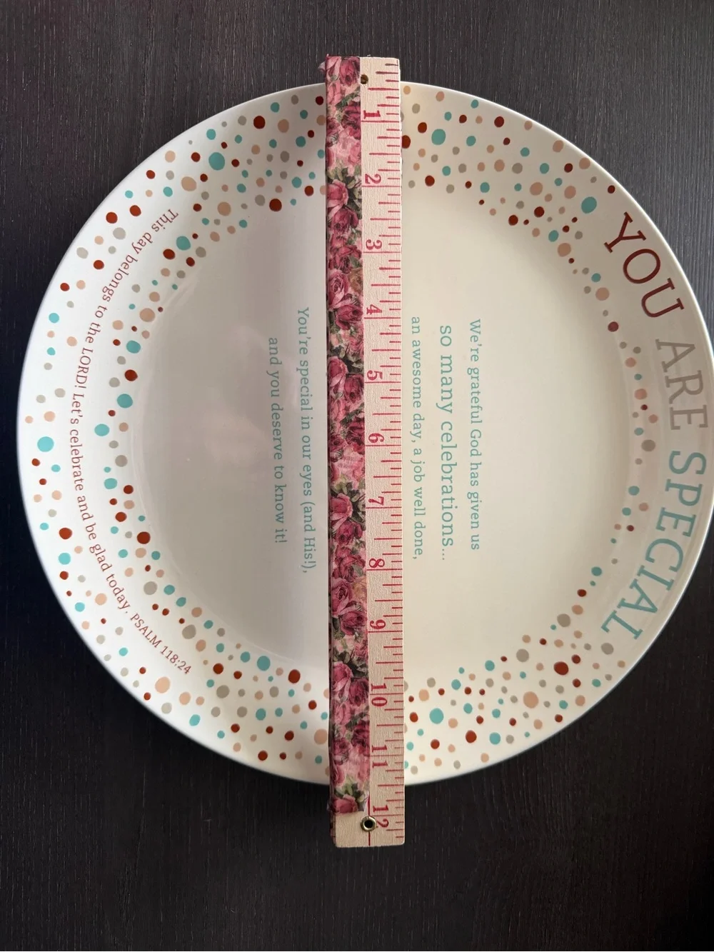 Mary & Martha You Are Special Plate NIB 12”